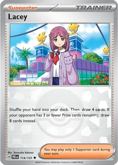 Lacey Poke ball Holo 114